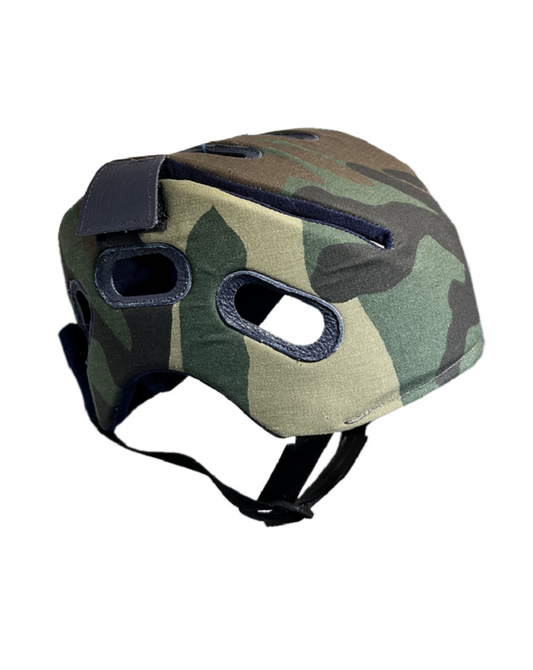 Camouflage baby helmet