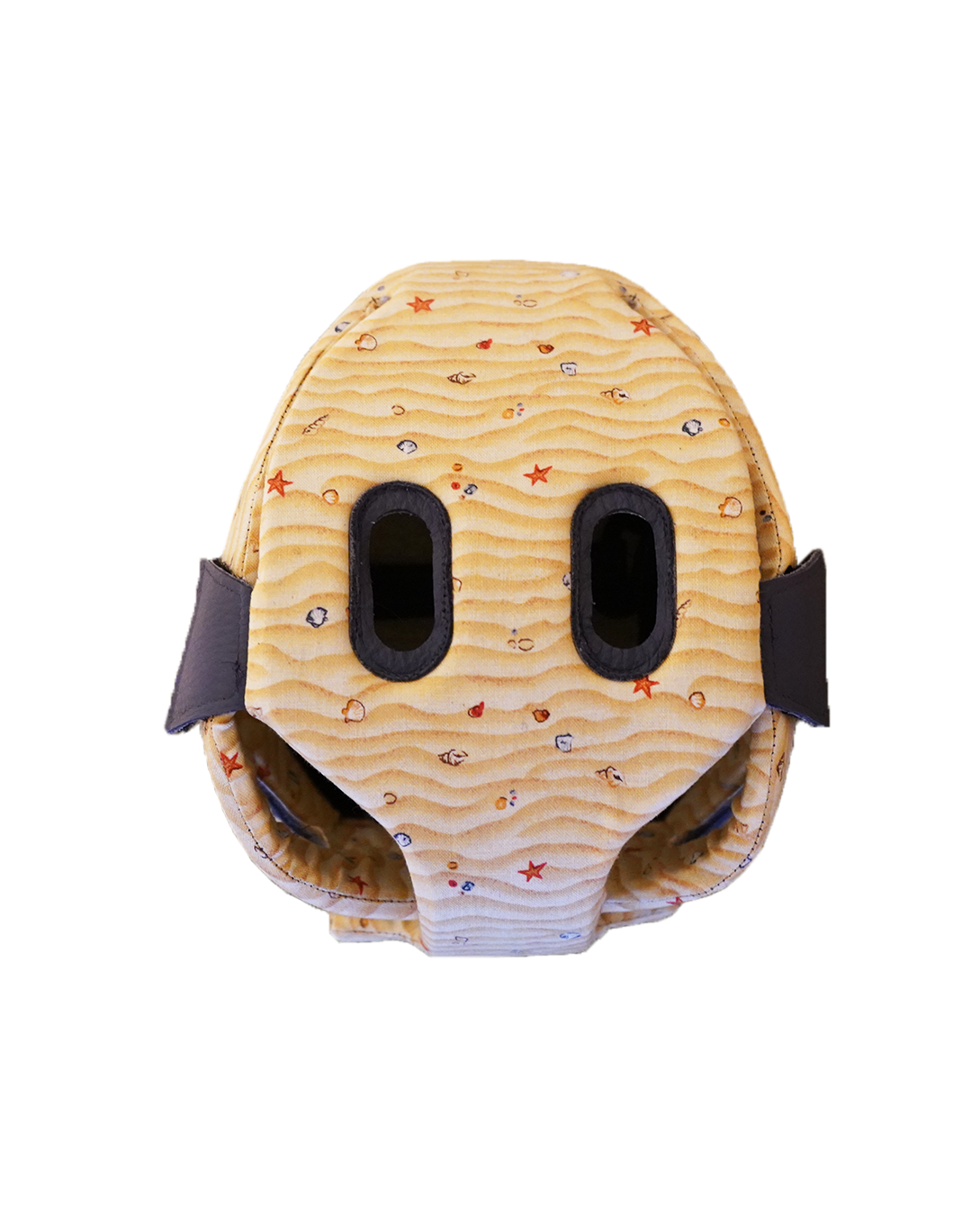 Sand pattern baby helmet